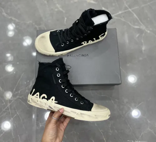 Tênis Paris Cano Alto Preto