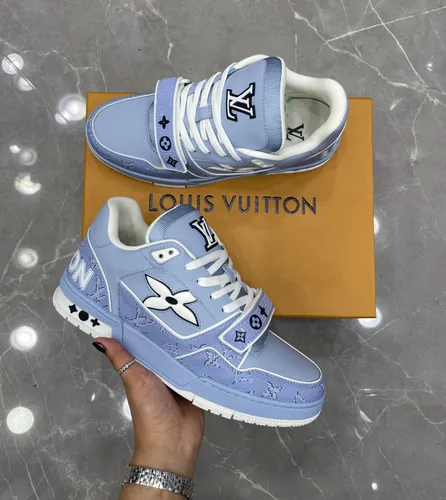 Tênis Trainer Azul Denim Claro
