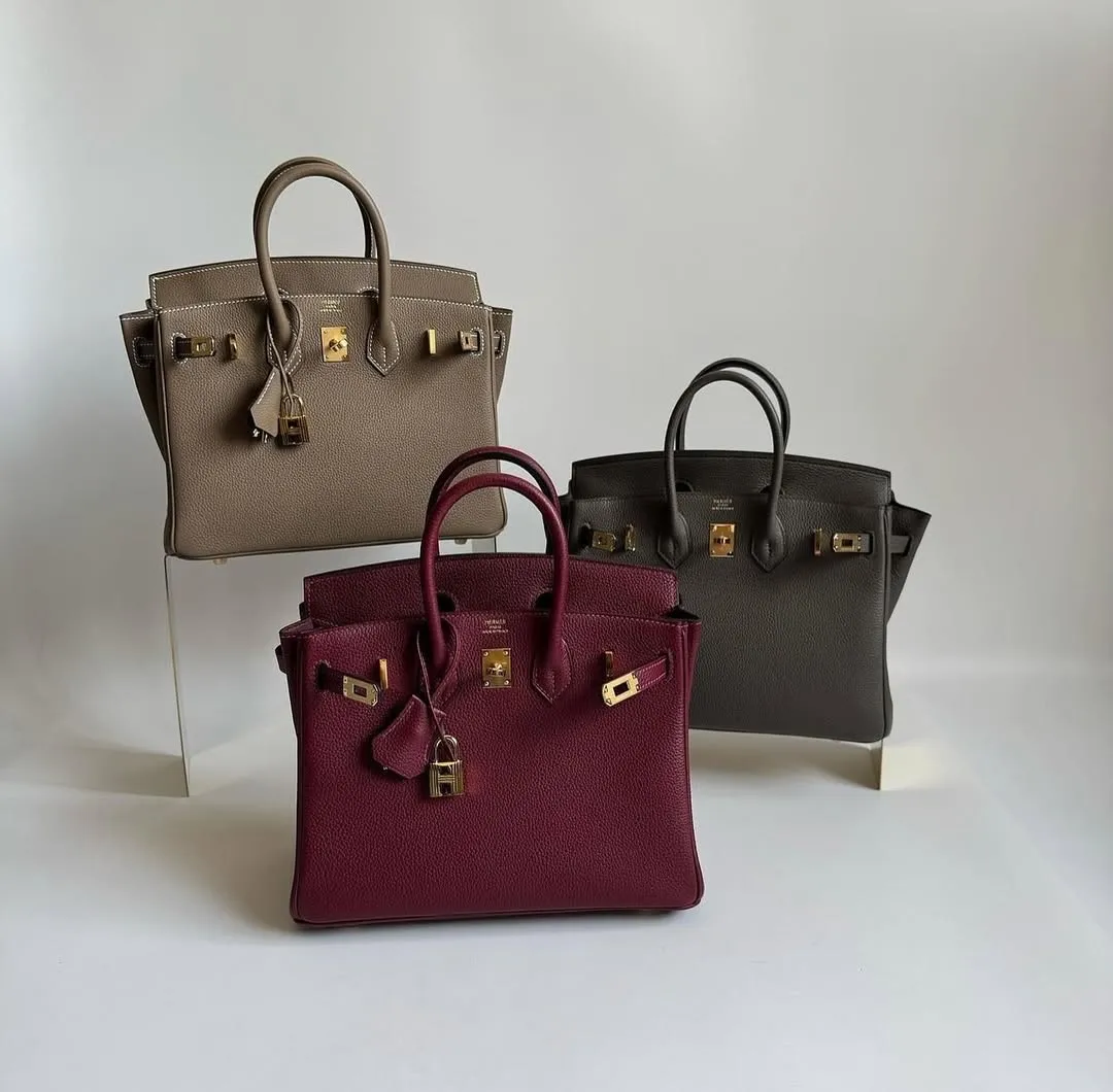Bolsa Birkin Couro