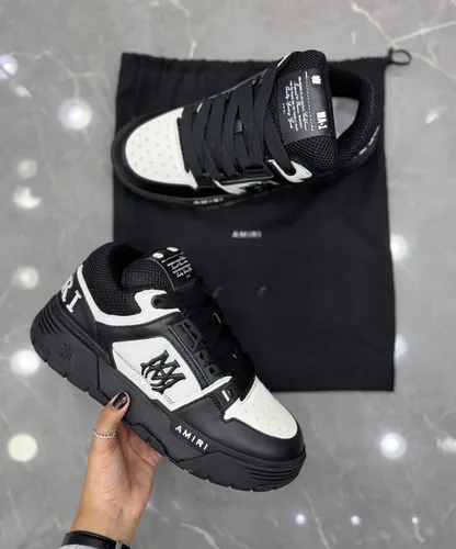 Tênis MA Preto e Branco Cano Médio