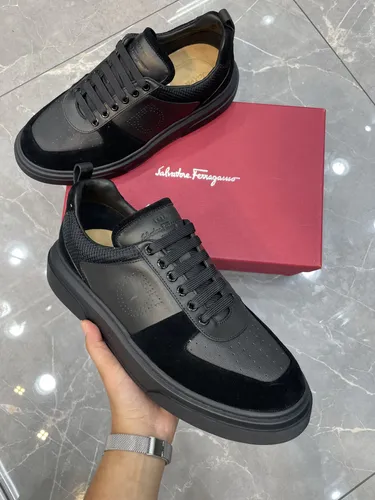 Tênis Couro Preto