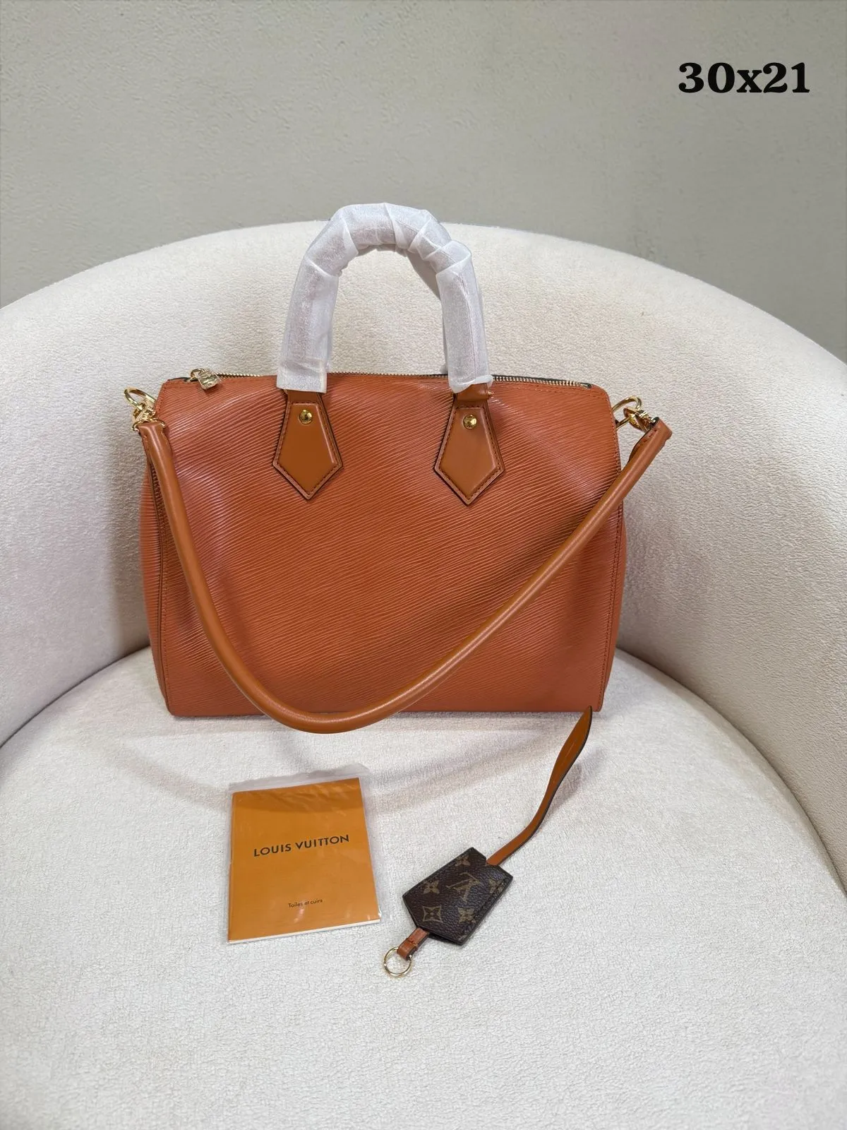 Speedy Couro Caramelo