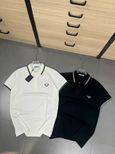 Polo Marinho e Branca