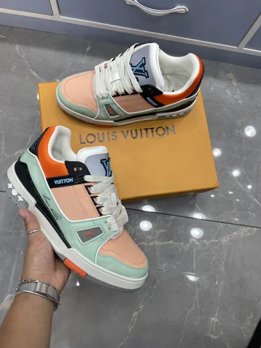 Tênis Trainer Laranja e Verde