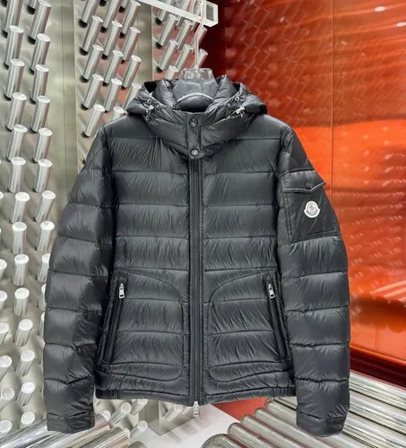 Jaqueta Puffer Preta Capuz
