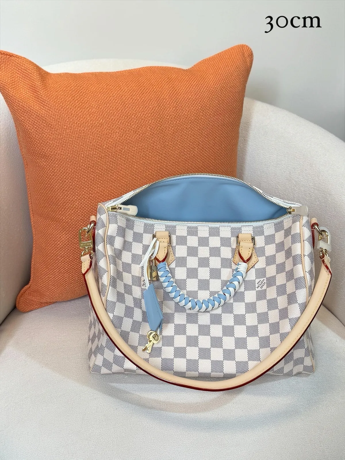 Bucket Damier Azur