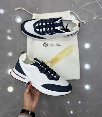 Tênis Modular Walk Marinho e Branco