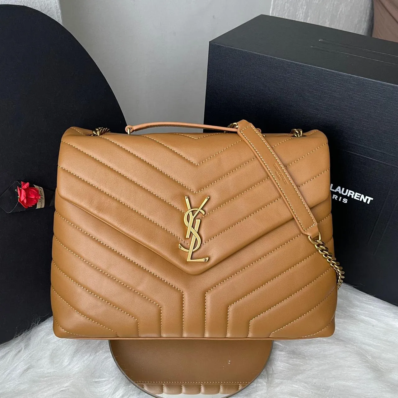 Bolsa Loulou Caramelo