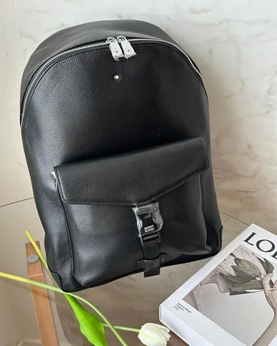 Mochila Couro com Fecho