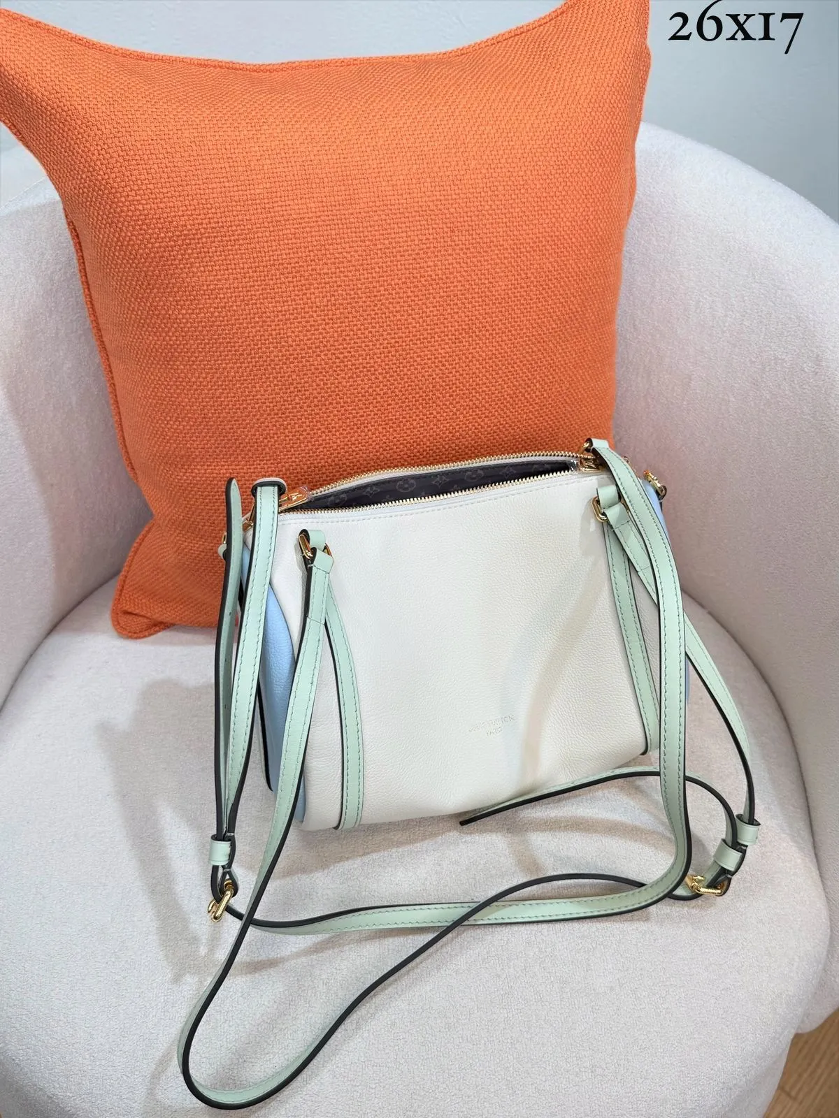Bolsa Couro Menta