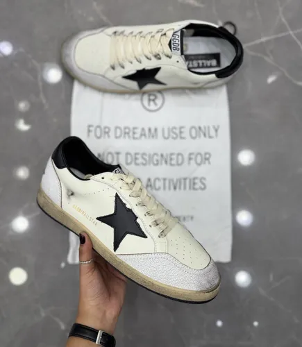 Tênis Ball Star Branco Estrela Preta