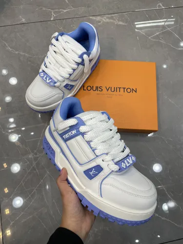Tênis Trainer Branco e Azul