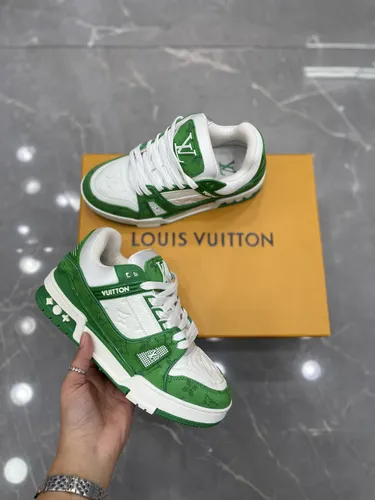 Tênis Trainer Branco e Verde