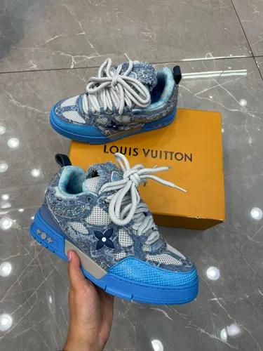 Tênis Skate Denim Azul