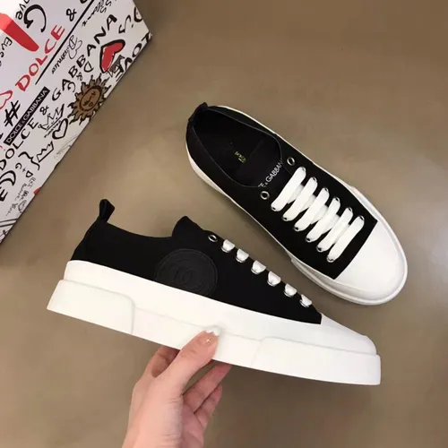 Tênis Portofino Preto e Branco